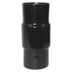 This rigid coupling is used to join steel conduit sections in electrical installations. Made of steel with a black PVC-coated finish, it provides corrosion resistance in environments where moisture or chemicals are present. Suitable for industrial applications requiring durable conduit connections.
