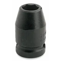 PROTO Impact Socket: 1/2 in Drive Size, Metric, 23 mm Socket Size, 6-Point, Std, 1 5/8 in Overall Lg (MPN J7423M)