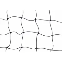US NETTING Knotted Nylon Rack: 600 in x 1/8 in x 120 in, Nylon, Black, 4 in Mesh Size (MPN RACKIT-MD-1050)