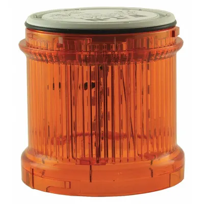 EATON Tower Light Module: Flashing, 24V AC/24V DC, Amber, 73 mm Overall Dia, 3 in Overall Ht - Flashing Light Modules