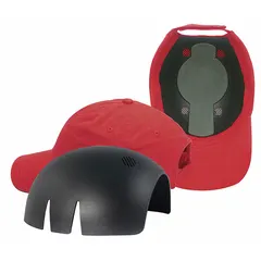 This black polyethylene bump cap insert provides head protection venting for use with compatible bump cap shells. It offers lightweight impact absorption in low-clearance environments where hard hats are not required. Available in basic colors.