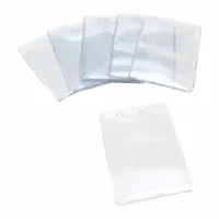 Government Badge Holder: Pouch, Vertical, 4 5/8 in Badge Pouch Wd, 2 1/2 in Badge Pouch Ht, 50 PK (MPN BAU 67880)