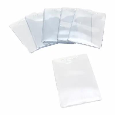 SICURIX Government Badge Holder: Pouch, Vertical, 4 5/8 in Badge Pouch Wd, 2 1/2 in Badge Pouch Ht - Sleeves & Holders for Badges