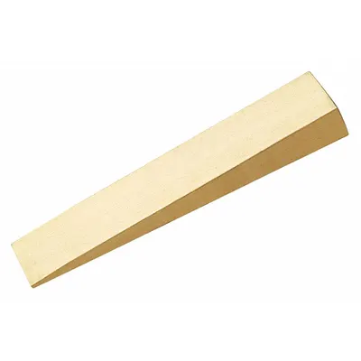 WESTWARD Flange Wedge: 8 in Lg, 1 1/2 in Wd, 1 in Max Ht, Non-Sparking - Non-Sparking Set-Up Wedges