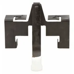 Actuator lever for Whirlpool washing machines and dryers, used to engage or disengage mechanical functions such as door locks or cycle selectors. Genuine OEM part with manufacturer part number 691581.