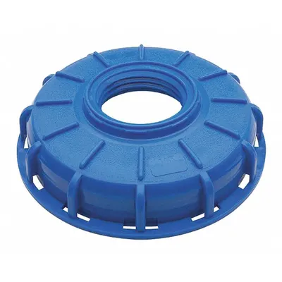 PIUSI Bung Adapter: Bung Adapter, Nylon, For 275 Gal Tote Container, 6 in - Bung Adapters