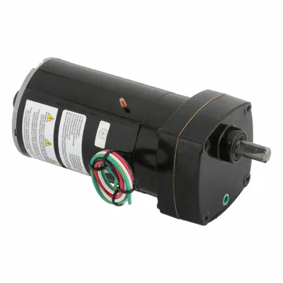 Dayton Gearmotor: Parallel, Single Output Shaft, PSC, TENV, 95 RPM, 30 in-lb Max Torque - Parallel Shaft AC Gearmotors