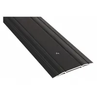 NATIONAL GUARD Door Threshold: Saddle, Aluminum, 6 ft Lg (MPN 513DKB-72)