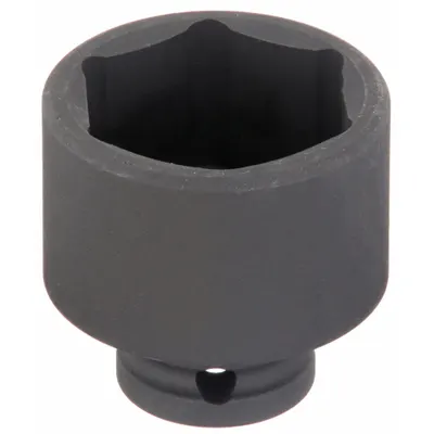 WESTWARD Impact Socket: 1/2 in Drive Size, SAE, 1 7/16 in Socket Size, 6-Point, Std - 1/2" Drive Impact Sockets