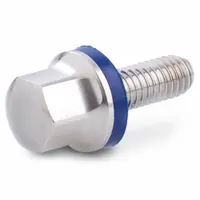 Hygienic Hex Head Screws: Stainless Steel, Fully Threaded, M8, 30 mm Fastener Lg, Grade 316L (MPN 1580-M8-30-MT-H)