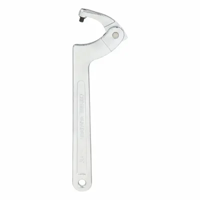 PROTO Spanner Wrench: 4 3/4 in, 1/4 in Pin Dia, 11 3/8 in Overall Lg, 1/4 in Pin Lg - Adjustable-Hook Spanner Wrenches