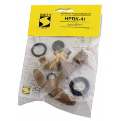 This neoprene repair kit is designed for servicing wall and yard hydrants. It contains components to replace worn parts and restore proper operation in outdoor water supply systems.