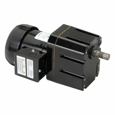 Dayton Gearmotor: Parallel, Single Output Shaft, PSC, TEFC, 12 RPM, 700 in-lb Max Torque - Parallel Shaft AC Gearmotors