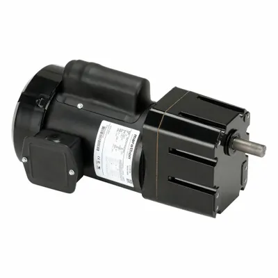 Dayton Gearmotor: Parallel, Single Output Shaft, PSC, TEFC, 30 RPM, 660 in-lb Max Torque - Parallel Shaft AC Gearmotors