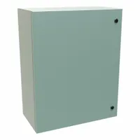 HAMMOND Electrical Enclosure: Steel, 30 in x 24 in x 12 in, NEMA 12/3R/4, Solid Cover, Hinged (MPN EN4SD302412GY)
