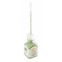 DURAC PLUS Bottle Thermometer: 15°C to 30°C, +/-0.4°C, 60 mL Bottle Volume, Glass Beads (MPN B60600-0200)