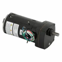 DAYTON AC Gearmotor: Parallel, Single Output Shaft, PSC, Open, 63 RPM, 90 in-lb Max Torque, 115V AC