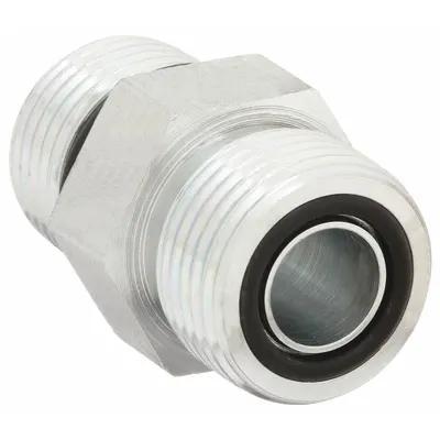 AEROQUIP FF1852T0405S ORS-to-ORB Steel Hydraulic Hose Adapter - ORS-to-ORB Steel Hydraulic Hose Adapters