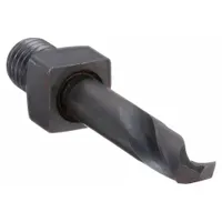 ROCKY MOUNTAIN TWIST Threaded Shank Drill Bit: #21, 1-1/4" Overall Lg, Black Oxide Cobalt (MPN 953CO21SS)