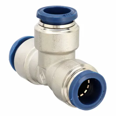AIGNEP USA Nickel-Plated Brass Tube Fitting - Nickel-Plated Brass Tube Fittings