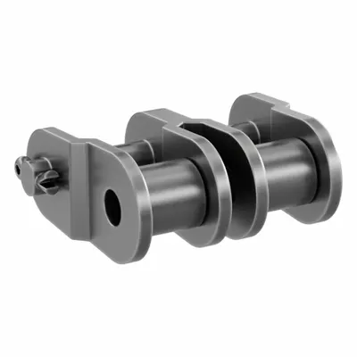 Dayton Offset Link: For Std Roller Chains, 40, Double Strand, 1/2 in Pitch, Steel - Offset Links for ANSI Standard Chains