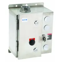 EATON NEMA Magnetic Motor Starter: Non-Reversing, 3 Poles, NEMA Size 0, 18 A, 24V AC Coil (MPN ECN0504TAA-R63/CL30)