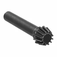 Bevel Gear: Straight, Gear Ratio 5, Module m 2.5, 12 Teeth, Black Oxide-Coated Steel (MPN SB2.5-1260)