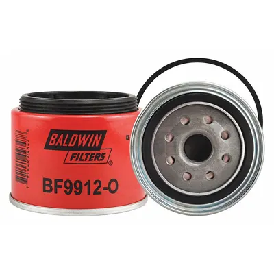 BALDWIN FILTERS Fuel Filter: Spin-On, 4 1/4 in Outside Dia, 1"-14 Thread Size, Cellulose - Spin-On Fuel Filters