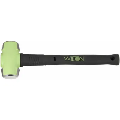 WILTON Standard Sledge Hammer: Steel, Steel Handle, 10 lb Head Wt, 2 1/4 in Dia - Standard Sledge Hammers