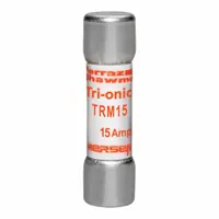 MERSEN Fuse: TRM Series, Midget, Time-Delay, 15 A, 250 V AC, 13/32 in x 1 1/2 in, Non-Indicating (MPN TRM15)