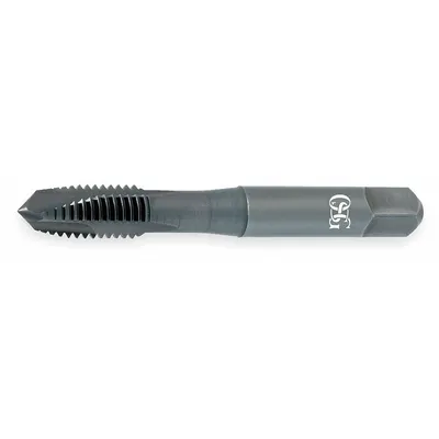 OSG Spiral Point Tap: M6x1 Metric, D5 / 4H-6H, 3 Flute, Plug Chamfer - Spiral-Point Taps for Steel & Stainless Steel