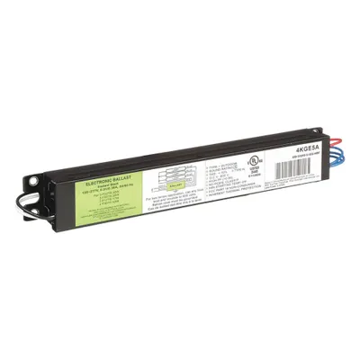 OEM Instant Start Electronic Fluorescent Ballast, 120-277V AC, 2/3 Lamps, 9 1/2 in - Instant Start Electronic Fluorescent Ballasts