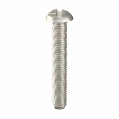 TAMPER-PRUF-SCREW Tamper Resistant Screw: #10-32 Thread Size, 1 1/4 in Lg, Stainless Steel - Round Head Tamper-Resistant Machine Screws