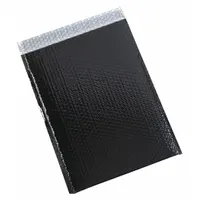 Bubble Mailers,13x17.5",Black,PK100: 13 in Usable Wd, 17 1/2 in Usable Lg, 13 in Outside Wd, 100 PK (MPN GBM1317BK)
