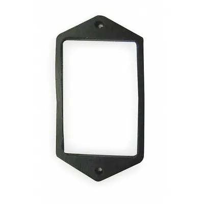 TRUMETER Hour Meter Gasket: Gasket, Rectangular, 2-Hole, 4X, Hour Meter, 722-0001 - Counter & Hour Meter Accessories