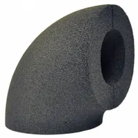 Pipe Fitting Insulation: 90° Elbow, Cellular Glass, 1 1/2 in Thick, 8 5/8 in ID, 5.2 R-Value (MPN 22860)