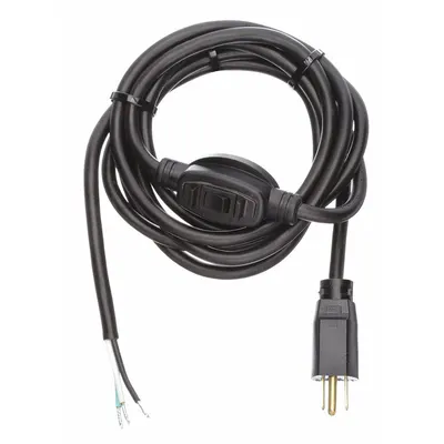 OEM Power Cord: 10 ft Lg - General Purpose Power Cords with On/Off Switch