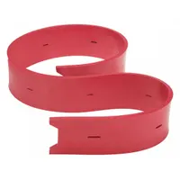 TENNANT Rear Squeegee Blade: Rubber, 5 1/4 ft Overall Lg, Red, 48 in For Machine Size (MPN 4045375)