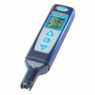 HACH TDS Meter: 0 ppm – 1,999 ppm, 0°C – 50°C, Digital, No Wired Interface - Pocket Total Dissolved Solids Meters