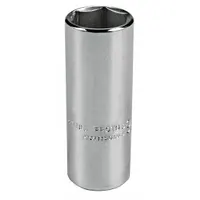 PROTO Socket: SAE, 1/4 in Drive Size, 3/8 in Socket Size, 6-Point, Deep, Black Oxide, Socket (MPN J4712LB)