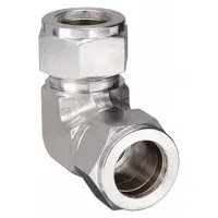 PARKER Compression Fitting Elbow: 1 in OD x 1 in OD Fitting Size, Compression x Compression (MPN 16EE16-316)