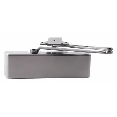 LCN Door Closer: Parallel/Std Mounting Type, Grade 1 - Heavy Duty, Aluminum - Adjustable-Mount Door Closers