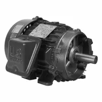 U.S. MOTORS Motor: Flange Mount, Totally Enclosed Fan Cooled, 1 1/2 hp, 230/460V AC, 1,800 RPM (MPN HW28)