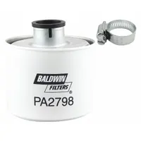 BALDWIN FILTERS Automotive Air Filter: Round-Oval, Engine, Round, Radial Seal, 3 15/32 in Overall Ht (MPN PA2798)