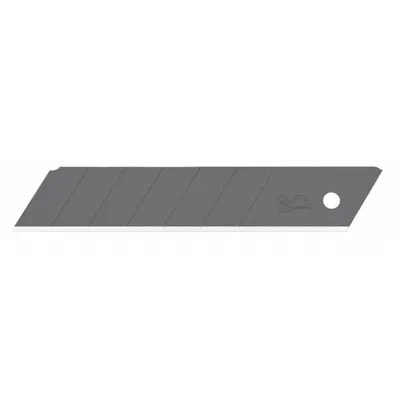 OLFA Ultra Sharp Snap-Off Blade: 5 1/2 in Blade Lg, 1 in Blade Wd, 0.03 in Blade Thick - Straight-Edge Standard-Tip Replacement Snap-Off Blades