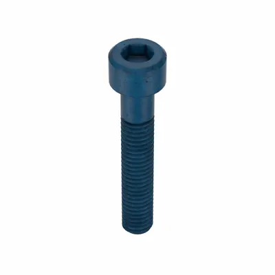 METRIC BLUE Socket Head Cap Screw: M6x1.00 Thread Size, 35 mm Lg, Std, Blue Phosphate - Metric System Standard Socket Head Cap Screws