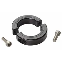 RULAND MANUFACTURING Shaft Collar: 2-Piece, Metric, Round, Clamp-On, 9 mm Bore Dia, 9 mm Collar Wd (MPN MSP-9-AN)