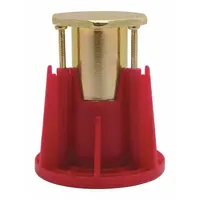 Threaded Rod Anchor: 5/8 in Dia, 2 in Body Lg, 5/8"-11 Thread Size, Steel, Zinc Plated, 100 PK (MPN PFM2521250)