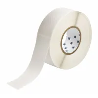 Wraparound Label: 7 in x 2 in, Vinyl, White (Matte), For 12 AWG to 8 AWG Wire Gauge (MPN THT-83-427-0.5)