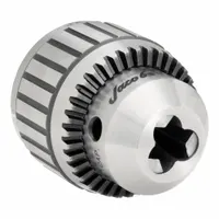JACOBS Drill Chuck: JT3, 3/64 in to 1/2 in Capacity, K3 Key, Ball Bearing (MPN JCM30221)